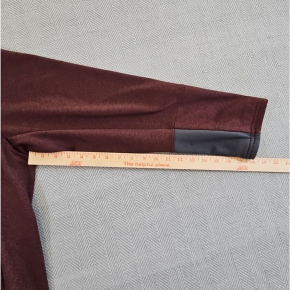 The North Face Men's Full Zip Fleece Performance Jacket Size XL/TG Brown - Picture 10 of 14